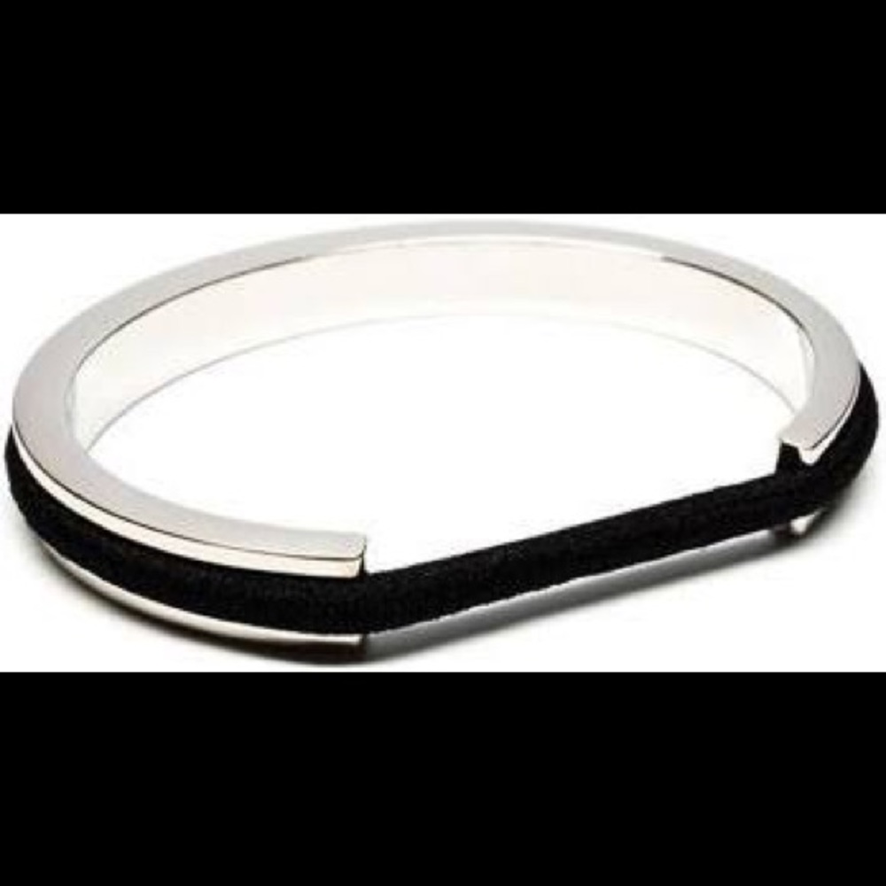Maria Shireen Silver Hair Tie Bracelet